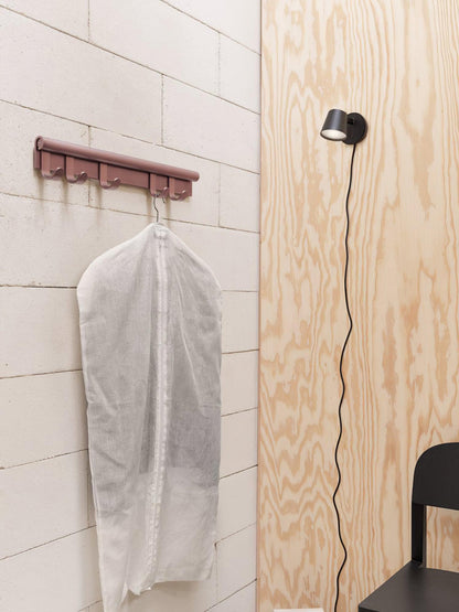 Adjustable Tip Plug-In Wall Lamp with Dimmable LED and Modern Design