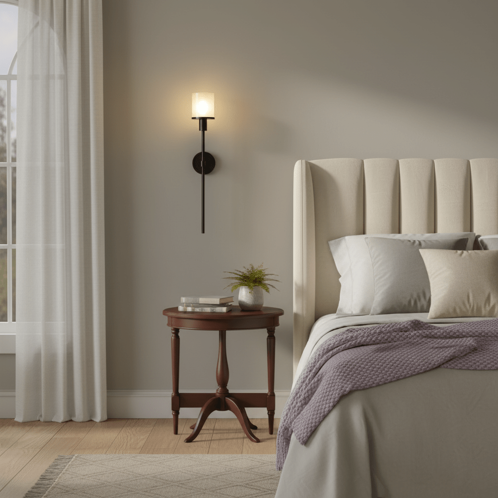 Tracie Classic Alabaster Wall Sconce - Elegant Design, Soft Glow Light