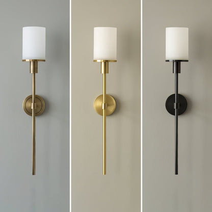 Tracie Classic Alabaster Wall Sconce - Elegant Design, Soft Glow Light
