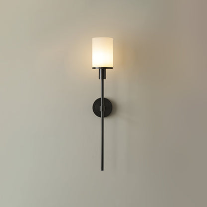 Tracie Classic Alabaster Wall Sconce - Elegant Design, Soft Glow Light