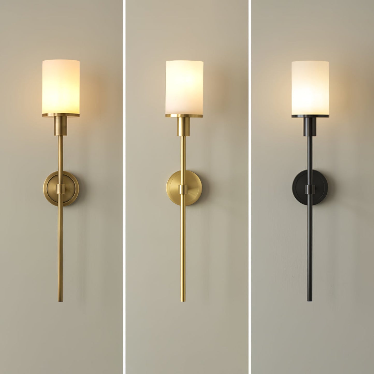 Tracie Classic Alabaster Wall Sconce - Elegant Design, Soft Glow Light