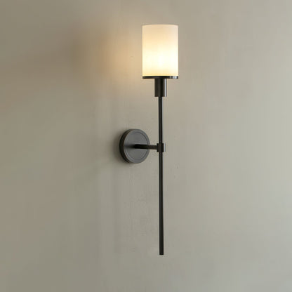 Tracie Classic Alabaster Wall Sconce - Elegant Design, Soft Glow Light