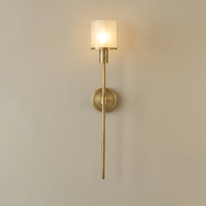 Tracie Classic Alabaster Wall Sconce - Elegant Design, Soft Glow Light