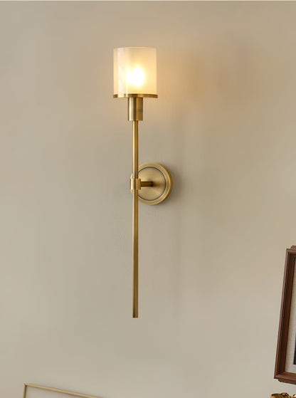 Tracie Classic Alabaster Wall Sconce - Elegant Design, Soft Glow Light