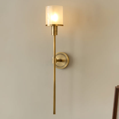 Tracie Classic Alabaster Wall Sconce - Elegant Design, Soft Glow Light