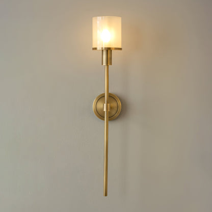 Tracie Classic Alabaster Wall Sconce - Elegant Design, Soft Glow Light