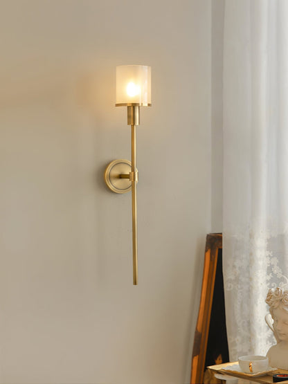Tracie Classic Alabaster Wall Sconce - Elegant Design, Soft Glow Light