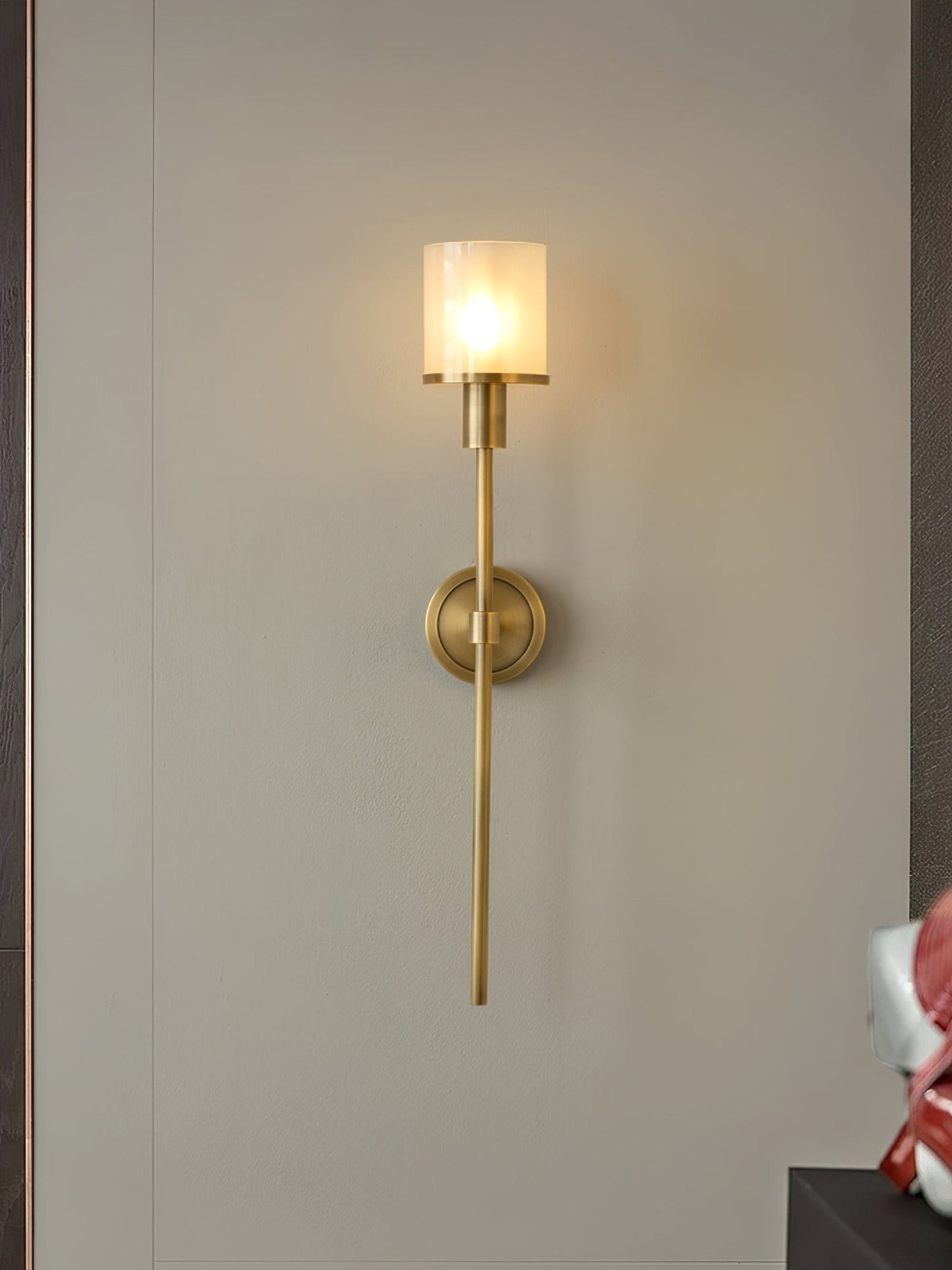 Tracie Classic Alabaster Wall Sconce - Elegant Design, Soft Glow Light
