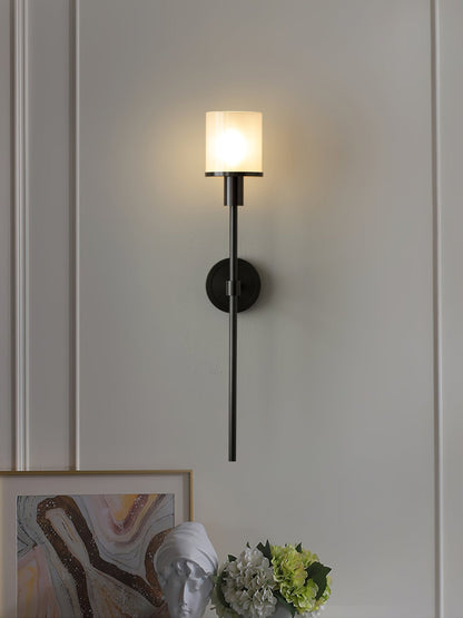 Tracie Classic Alabaster Wall Sconce - Elegant Design, Soft Glow Light
