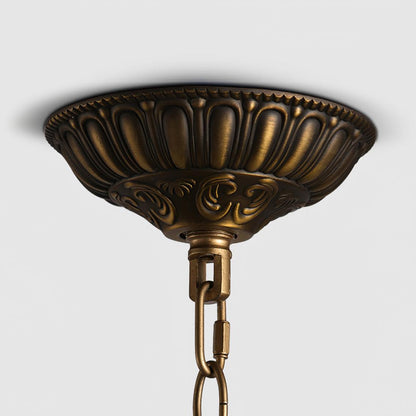 Elegant Gold Globe Chandelier with Adjustable Brightness and Modern De