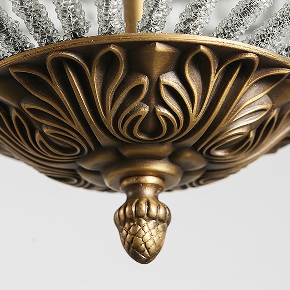 Elegant Gold Globe Chandelier with Adjustable Brightness and Modern De