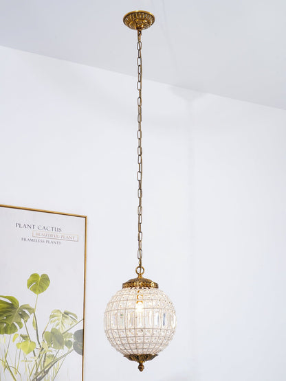 Elegant Gold Globe Chandelier with Adjustable Brightness and Modern De