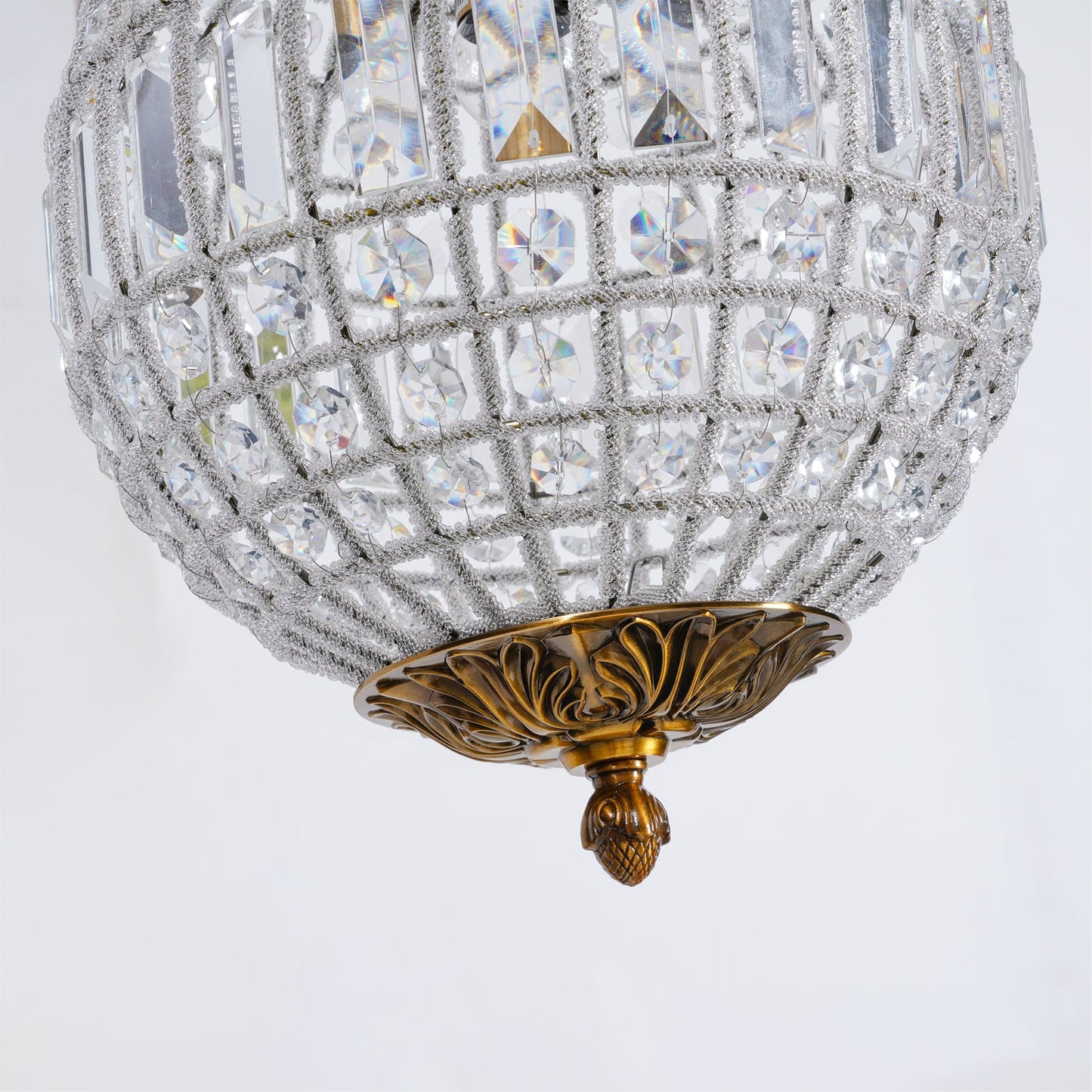 Elegant Gold Globe Chandelier with Adjustable Brightness and Modern De