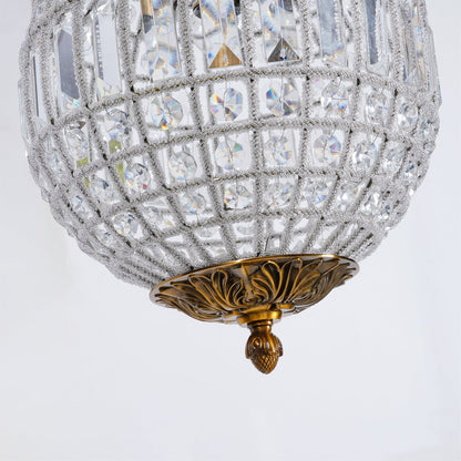 Elegant Gold Globe Chandelier with Adjustable Brightness and Modern De