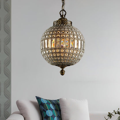 Elegant Gold Globe Chandelier with Adjustable Brightness and Modern De