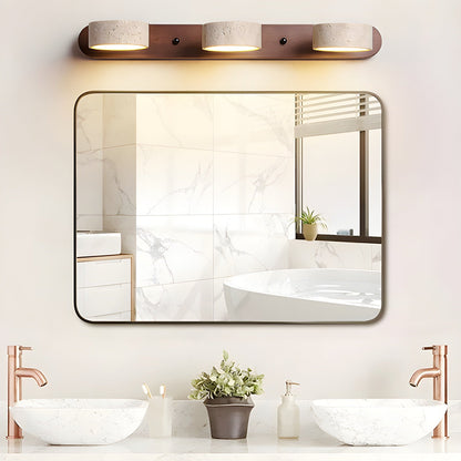 Travertine Duo Rechargeable Wall Light - Wireless, Adjustable Brightne
