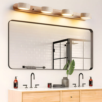 Travertine Duo Rechargeable Wall Light - Wireless, Adjustable Brightne