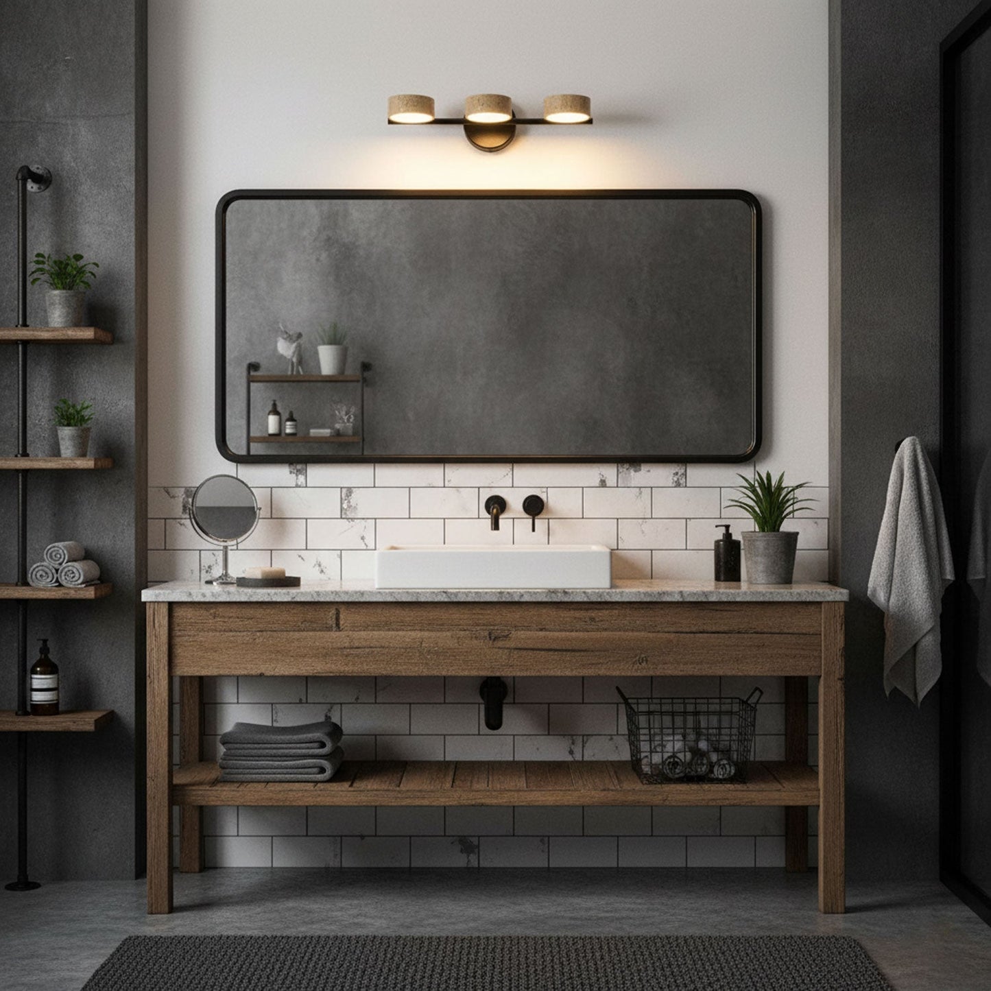 Traviso Beam LED Vanity Light - Dimmable, Modern Design, Energy Effici