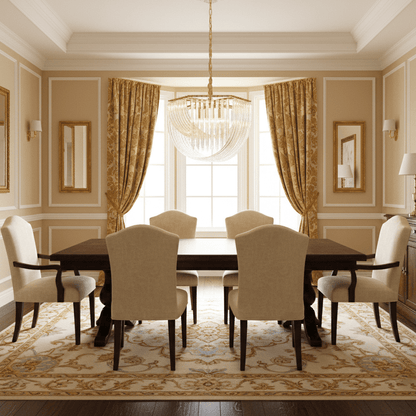 Elegant Trevi Glass Chandelier - Adjustable Height, Energy Efficient