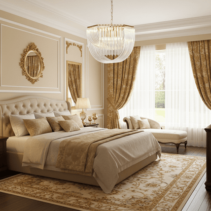 Elegant Trevi Glass Chandelier - Adjustable Height, Energy Efficient
