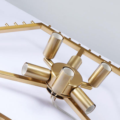 Elegant Trevi Glass Chandelier - Adjustable Height, Energy Efficient