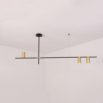 Tribes Chandelier - Elegant Lighting Fixture with Adjustable Height &