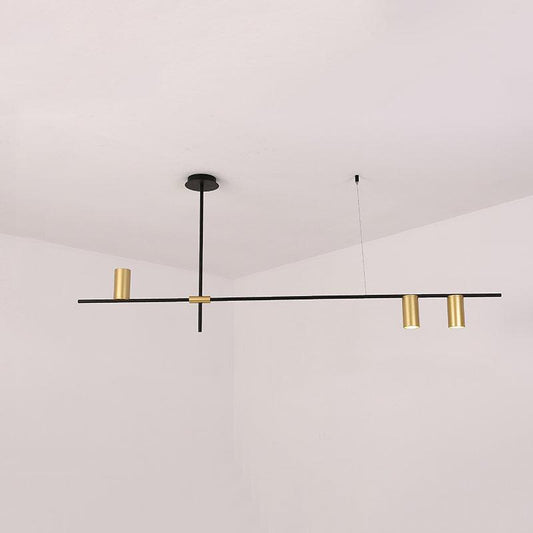 Tribes Chandelier - Elegant Lighting Fixture with Adjustable Height &