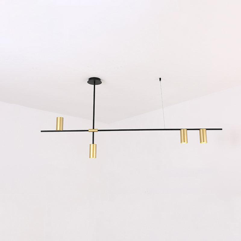 Tribes Chandelier - Elegant Lighting Fixture with Adjustable Height &