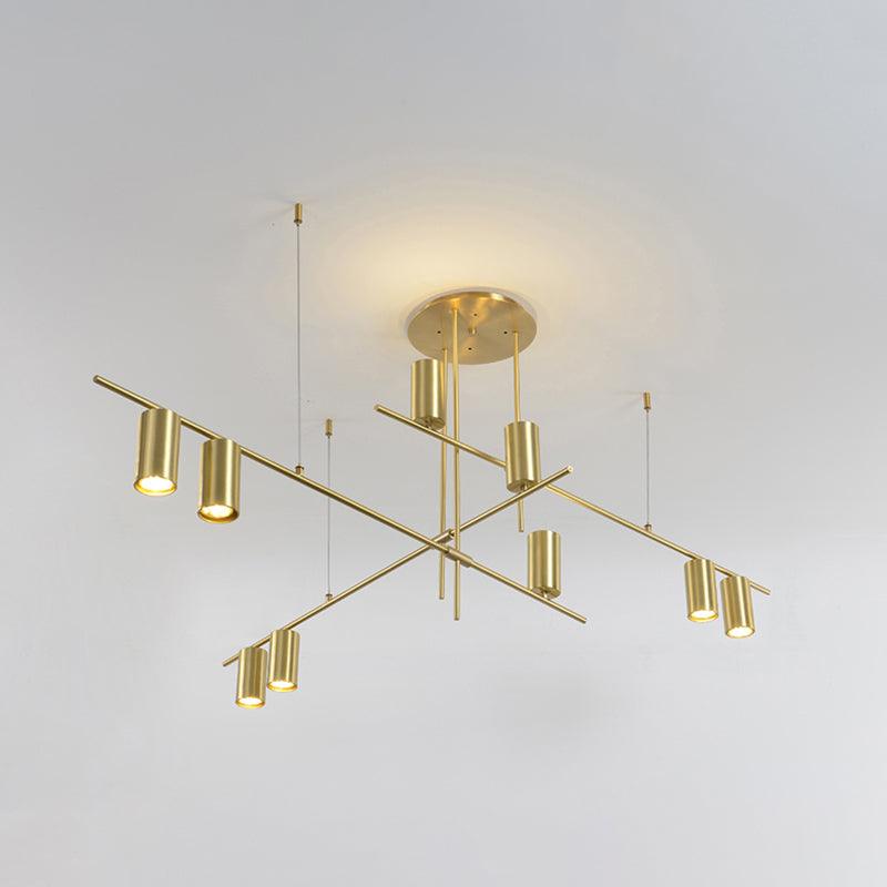 Tribes Chandelier - Elegant Lighting Fixture with Adjustable Height &