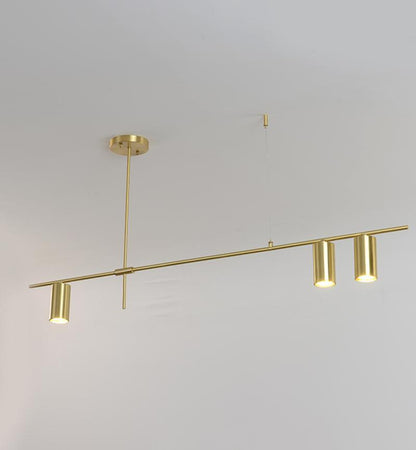 Tribes Chandelier - Elegant Lighting Fixture with Adjustable Height &
