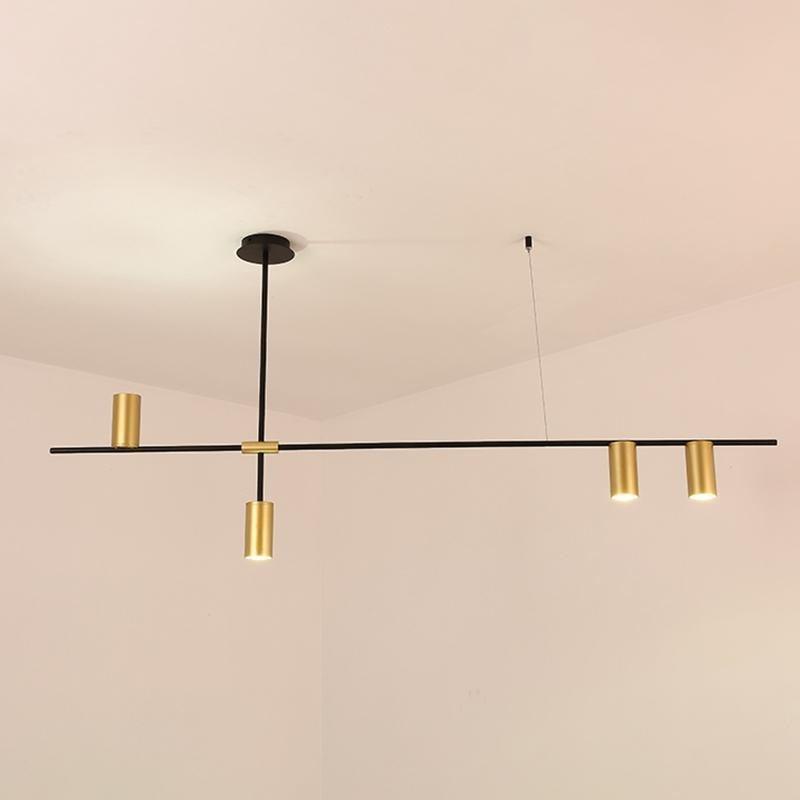 Tribes Chandelier - Elegant Lighting Fixture with Adjustable Height &
