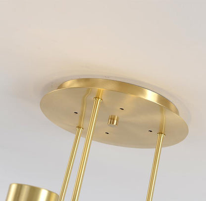 Tribes Chandelier - Elegant Lighting Fixture with Adjustable Height &