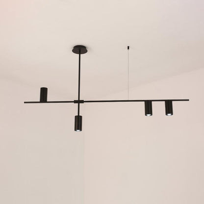 Tribes Chandelier - Elegant Lighting Fixture with Adjustable Height &