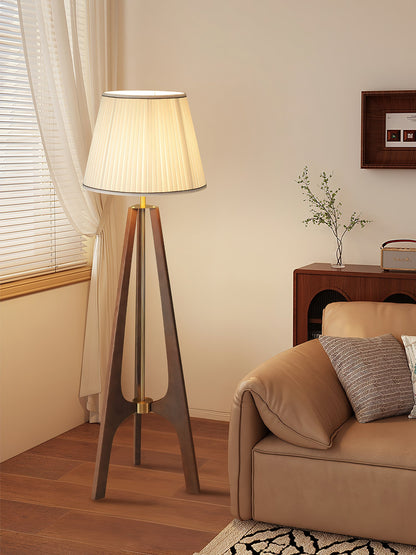 Trivelle Tripod Floor Lamp - Adjustable Height, Soft Warm Light