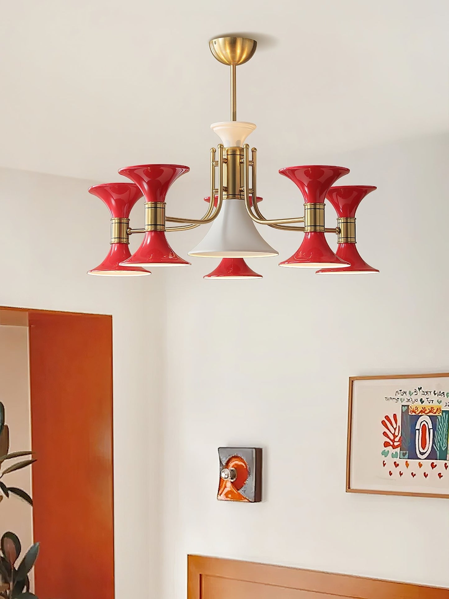 Tromina Modern Chandelier - Elegant Design with Adjustable Brightness