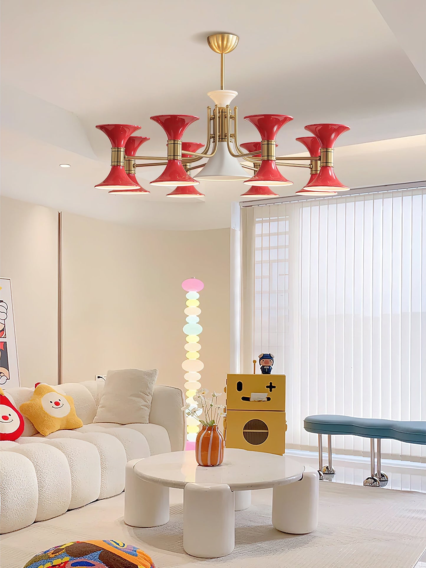 Tromina Modern Chandelier - Elegant Design with Adjustable Brightness