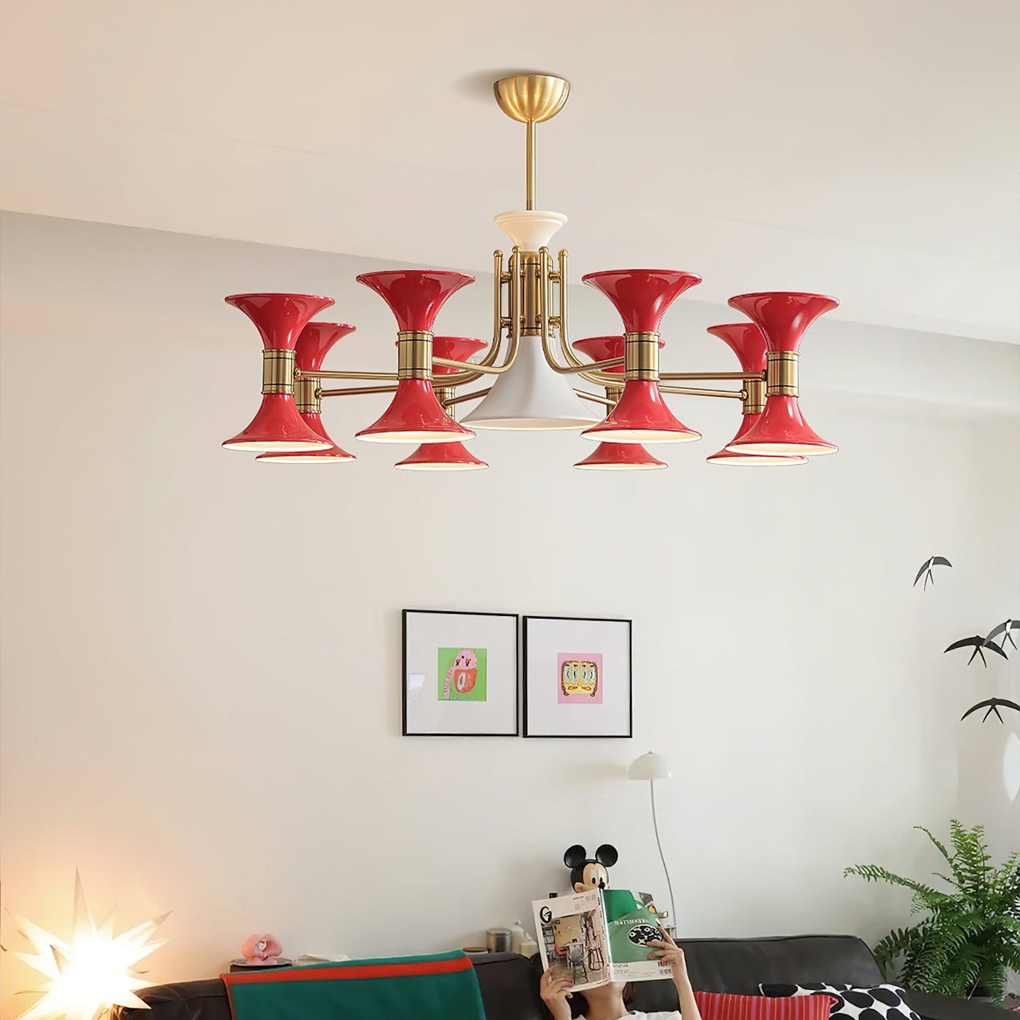 Tromina Modern Chandelier - Elegant Design with Adjustable Brightness