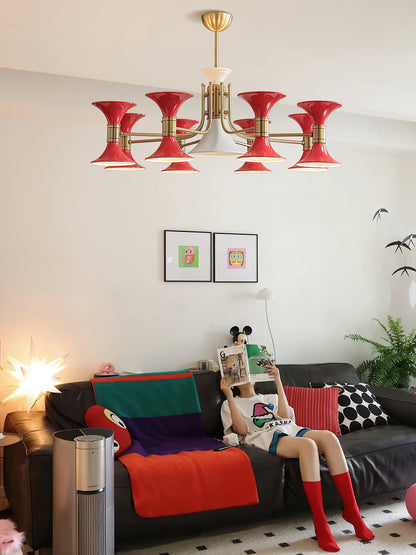 Tromina Modern Chandelier - Elegant Design with Adjustable Brightness