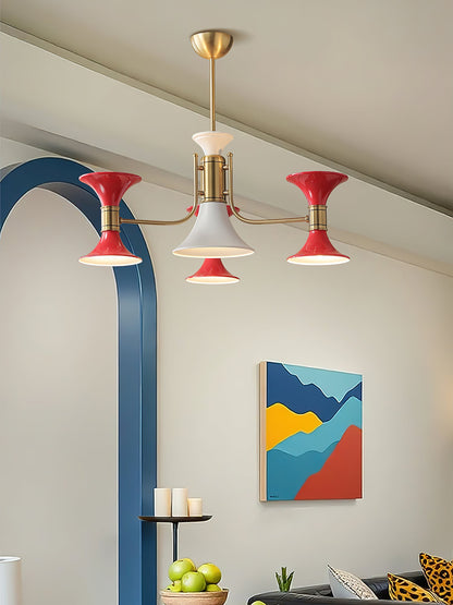 Tromina Modern Chandelier - Elegant Design with Adjustable Brightness