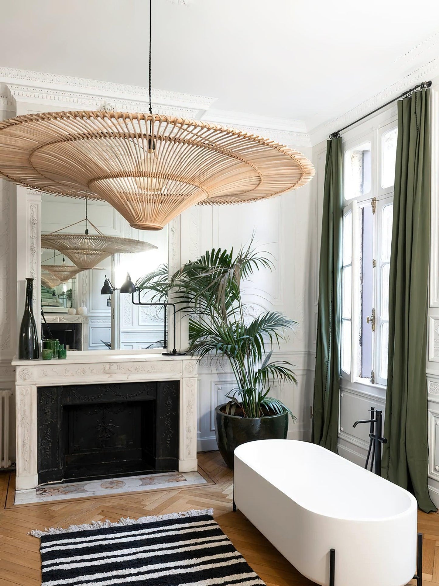 Costa Mesa Chandelier - Elegant Design with Adjustable Height & LED Co