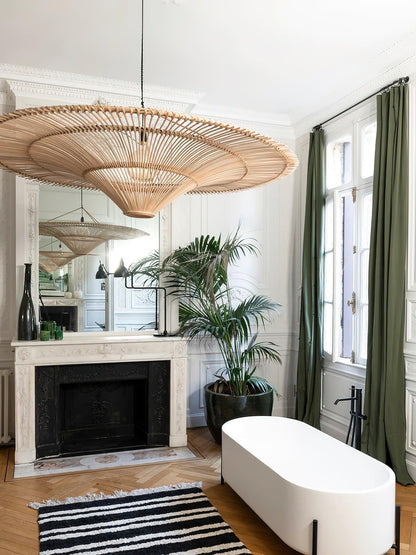 Costa Mesa Chandelier - Elegant Design with Adjustable Height & LED Co
