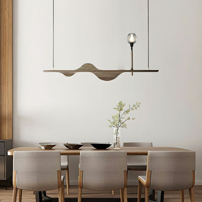 Tsunami Wave Chandelier - Elegant Design with Adjustable Brightness