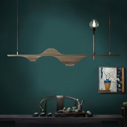Tsunami Wave Chandelier - Elegant Design with Adjustable Brightness