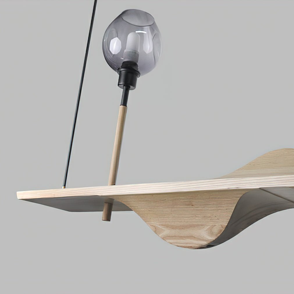 Tsunami Wave Chandelier - Elegant Design with Adjustable Brightness