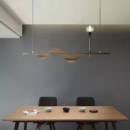 Tsunami Wave Chandelier - Elegant Design with Adjustable Brightness
