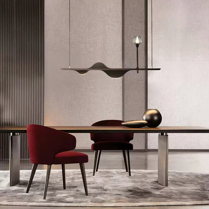 Tsunami Wave Chandelier - Elegant Design with Adjustable Brightness
