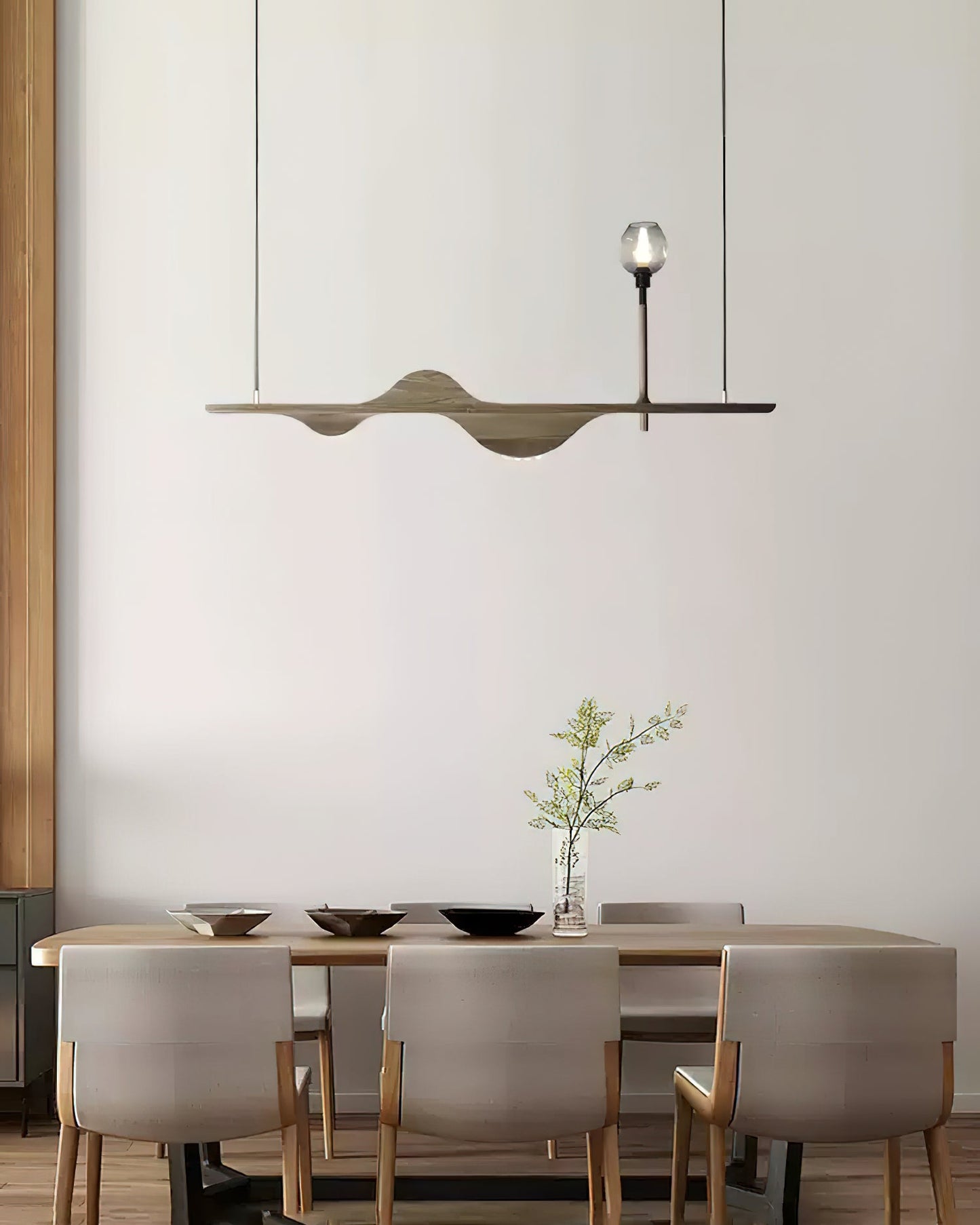 Tsunami Wave Chandelier - Elegant Design with Adjustable Brightness