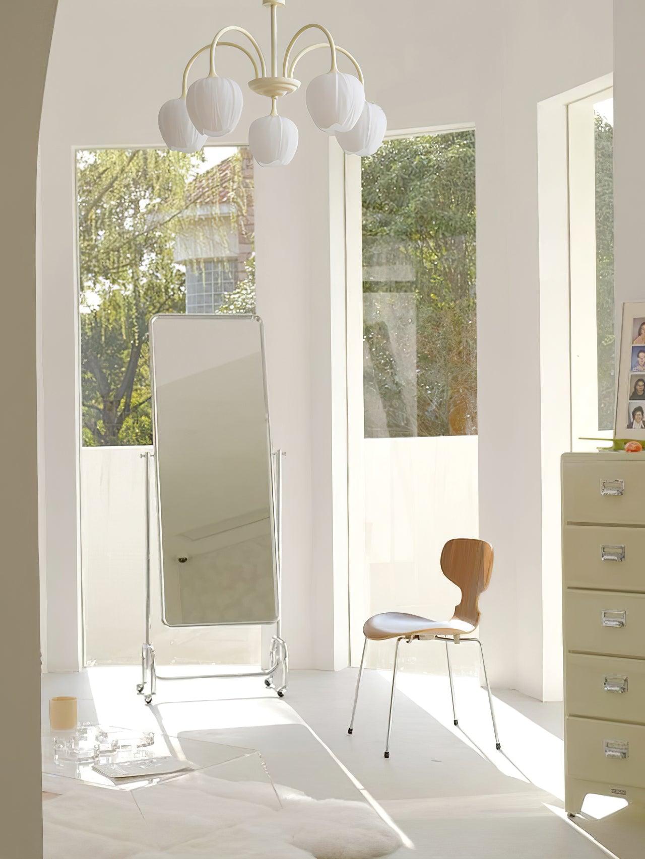 Tulip Matcha Chandelier - Elegant Design with Adjustable Brightness