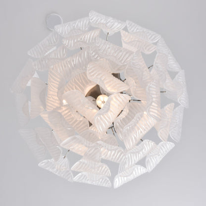 Tuliva Modern Glass Chandelier - Elegant Design, Adjustable Height