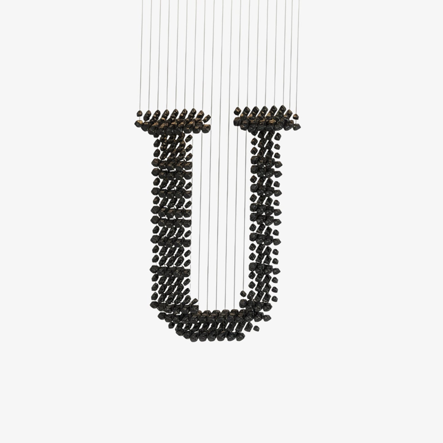 Elegant Charcoal Chandeliers - Adjustable Height, Energy Efficient Lig